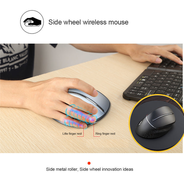 Ergonomic Vertical Wireless Mouse