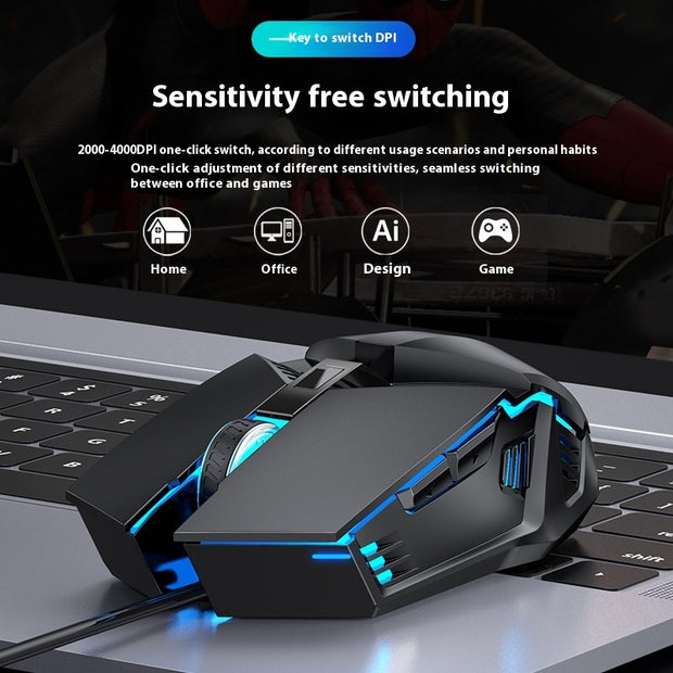 Luminous Wired Gaming Mouse